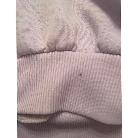 Vintage 1980s XL Lavon purple pullover sweater cabincore ribbed casual pastel - Picture 8 of 8